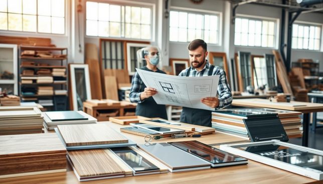Materialien für maßgefertigte Fenster Materialien für maßgefertigte Fenster