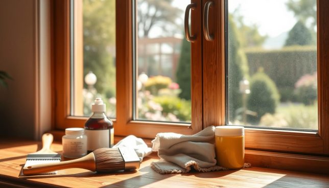 Pflege von Fensterrahmen Pflege von Fensterrahmen