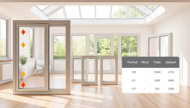 U-Werte von Fenstern